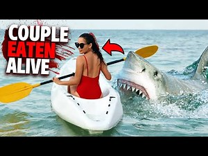 This Shark Eats Boyfriend and Girlfriend Alive While Kayaking! (Animals Gone WRONG)