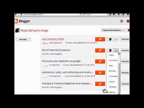 How to delete blog from blogger blog delete kaise kare