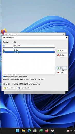 How to create text shortcuts with Unikey #shorts