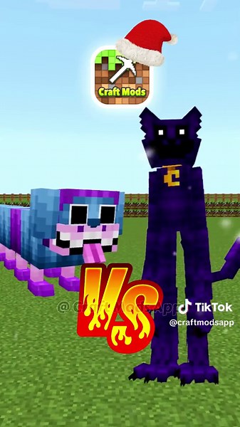 Poppy Playtime Addon & Mod Updated To Chapter 3, Mobs VS in Minecraft PE with Craft Mods on Christmas Day, who is strongest? #poppyplaytime #poppyplaytimechapter3 #vs #minecraft #mcpe #minecraftbedrock #addon #shorts #christmas #happychristmas #craftmods #minecraftaddon