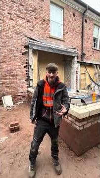 Mason building his first orangery 🧱💪🏻👷🏼‍♂️