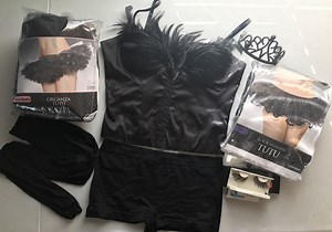 DIY Black Swan Halloween Costume From Amazon You Can Copy