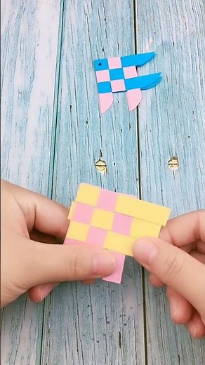 DIY Paper Weaving Fish | Easy and Fun Craft for Kids | DIY Craft & Art