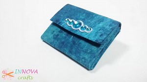 DIY Coin Purse from Recycled Milk Carton