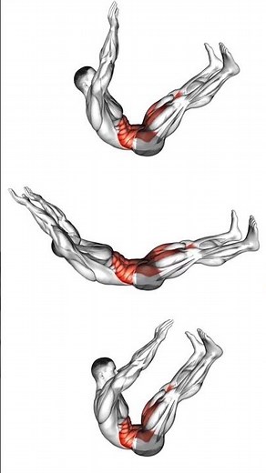 🔥 Crush Your Core! V-Up Workout for Rock-Solid Abs (Home) 💪 #shorts #viral