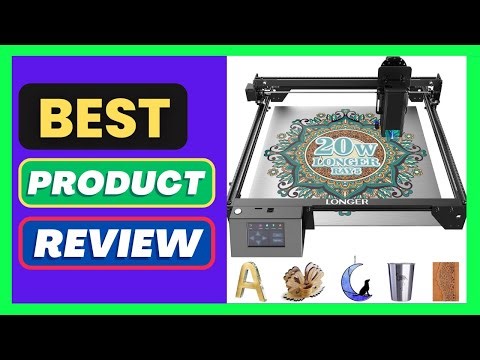 LONGER RAY5 130W Laser Engraver, 20W Output CNC Laser Cutter DIY