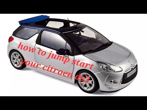 how to jump start citroen ds3