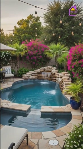 Small Backyard Pool Ideas #backyard #pool #smallbackyard