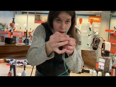 Stihl FSA 60 Faden wechseln mit STIHL Auto Cut C 6-2