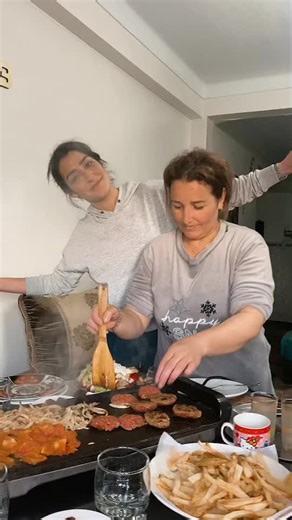 Cooking Delicious Meals in a Festive Kitchen Setting