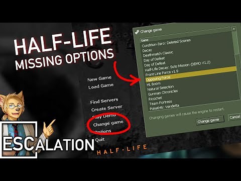 "HALF-LIFE LIFE HACK" - Missing Half-Life Options #halflife #valve #steam