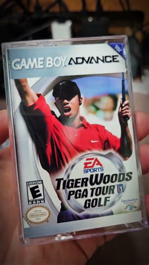 Tiger Woods PGA Tour Golf for Gameboy Advance #tigerwoods #pgatour #golf #gameboyadvance