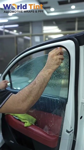 Solar window Tinting Heat control 85% and UV protection 99% #viralvideo #windowtinting