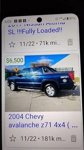 2004 Chevy avalanche z71 181k 6,500 nice truck