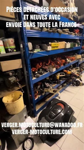 Pièces neuves et d'occasion chez Verger Motoculture