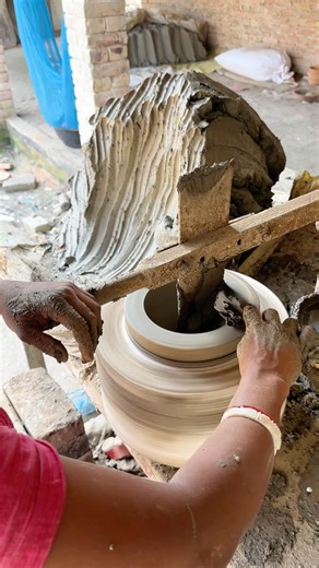 making yogurt pots with clay.” #shortsvideo