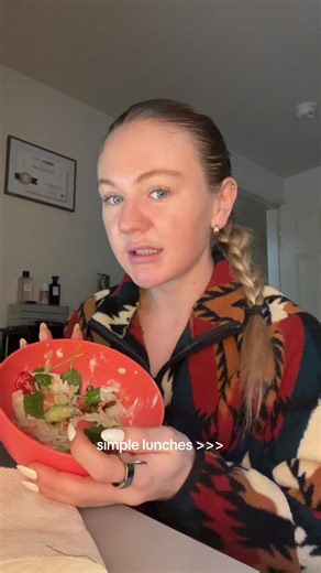 simple lunches are the best 🤌🏼 #fyp #healthyrecipes #lunchideas #wellness #healthylifestyle