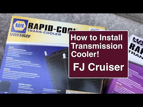 How to Install a Transmission Fluid Cooler on FJ Cruiser