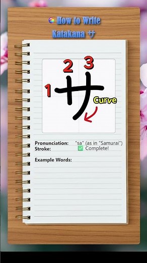 Master Katakana Sa in 3 Easy Steps!