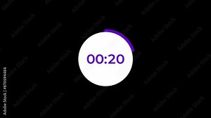 25 Second Timer Countdown Animation