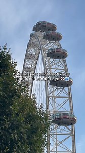 6.4K views · 65 reactions | How many of these London Eye facts did you already know? ️ Get ready to step inside one of our 32 pods and enjoy 30 minutes of stunning 360° views over the heart of London!  ✨ What are you waiting for? | The Official London Eye | Facebook