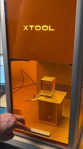 3D Laser Engraving Inside Cristal 🔥 xTool F2 Ultra UV #xtool #3dprinting #engraving