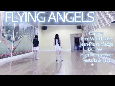 FLYING ANGELS Line Dance | High Intermediate | Fred Whitehouse & Jean-Pierre Madge