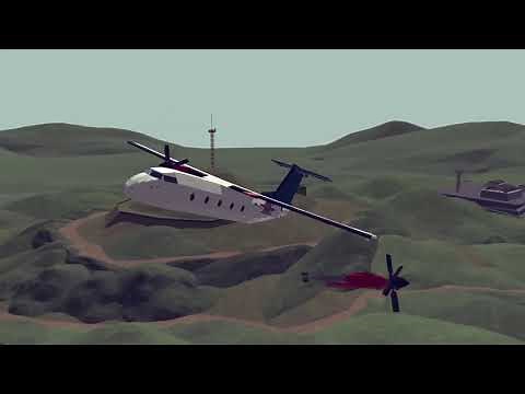 Plane Crash Complation || Besiege #1