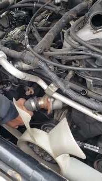 1998 Nissan Pathfinder thermostat location