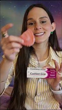 Keeping Dentures Clean & Cushion Grip 🦷 ‪@mycushiongrip‬ #dentures #dental #denturelife #teeth