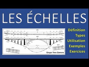 Les échelles. Définition, types, utilisation, exemples, problèmes. Tutoriel dessin.