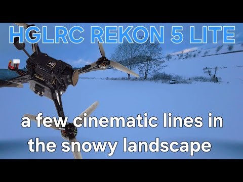 FPV Drone Flight - HGLRC REKON 5 LITE - DJI O4 PRO - The only blue sky that day...