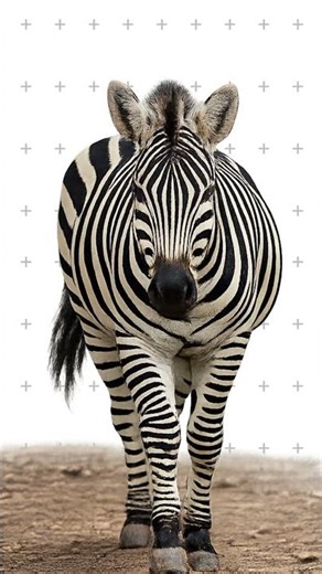 Stripes that stand out in the wild—nature’s masterpiece in motion! 🌿✨