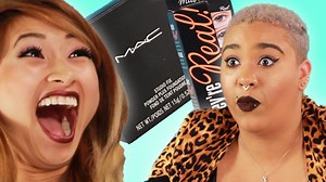908K views · 6.2K reactions | Makeup Addicts Guess Real Vs. Knockoff Makeup  | As/Is | Facebook