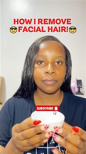 How I Shave Facial Hair at Home. No Pimples, No Irritation! #shorts #hairstyle #naturalhair #hair
