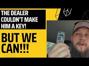 Dealer couldn't make him a key, BUT WE CAN! Chrysler Crossfire!