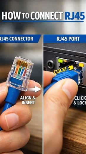 How to connect RJ45 into PC