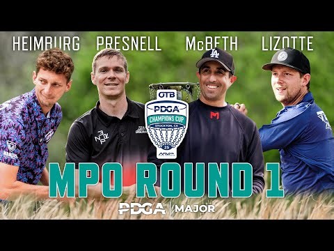 Round 1, MPO | 2025 PDGA Champions Cup by OTB & MVP Disc Sports