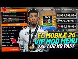 FC MOBILE MOD MENU V26.1.02 ✅ Unlimited Money, Fc Points - FC Mobile Mod Menu | Fc Mobile Mod Apk