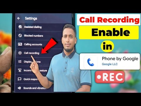 How to Enable Call Recording in Google Dialer 2025 | Turn On Call Recording in Mobile