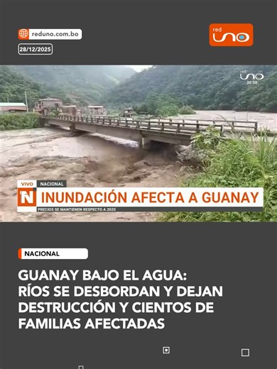 Crisis en Guanay: Desborde de Ríos Afecta Comunidades