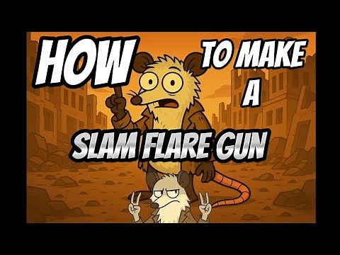 How to Make a Slam Flare Gun for Survival | DIY Signal Flare Launcher Tutorial