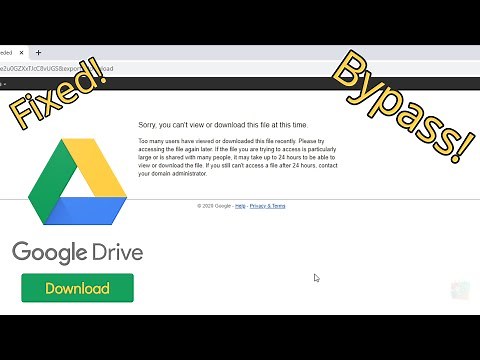Fix "Google Drive Download Quota Exceeded" || WORKING 2023 || NEW METHOD