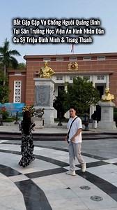 593K views · 5.5K reactions | Bắt Gặp Đôi Vợ Chồng Người Quảng Bình Tại Học Viện An Ninh Nhân Dân | Triệu Đình Minh & Trang Thanh | Ca Sĩ Triệu Đình Minh | Facebook