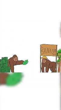 Inflation Explained in Bananas #economics #finance