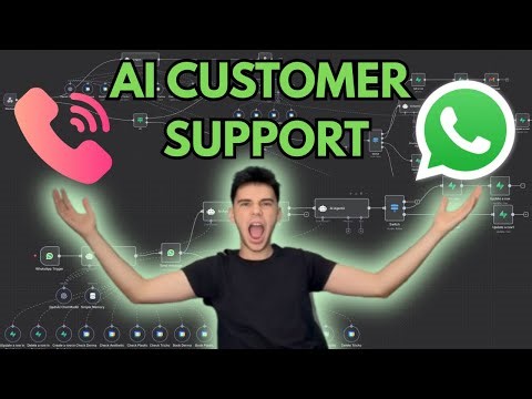 Create an AI Complete Customer Support System in 1h and 18 minutes with me