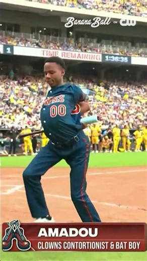 Indianapolis Clowns Contortionist Bat Boy