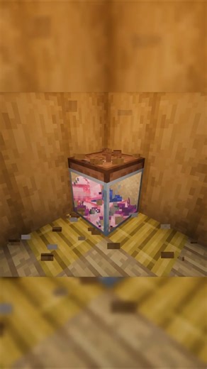 Minecraft Small Aquarium #minecraft #minecraftbuilding #aquarium #minecraftshorts #block