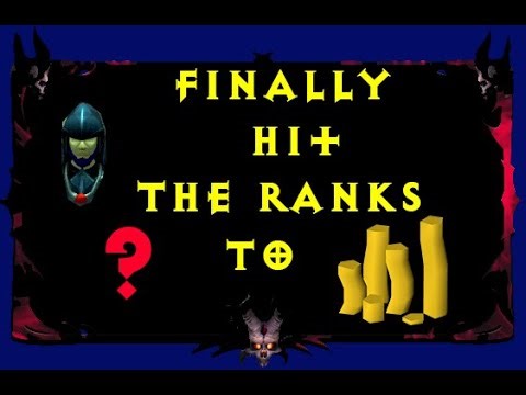 OSRS - Week 10 Finally Hit The Ranks