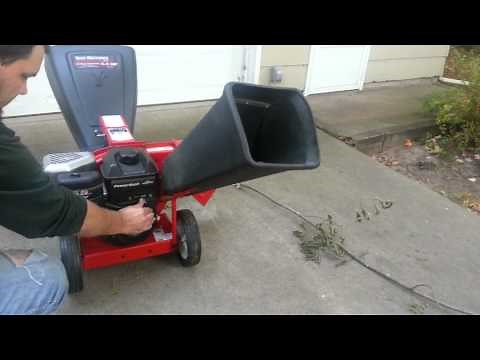 MTD Wood Chipper Demo